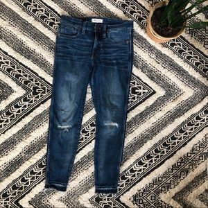 Madewell 9” High-Rise petite skinny jean